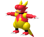 #126 Magmar - Pokédex 3D Pro