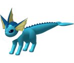 #134 Vaporeon - Pokédex 3D Pro