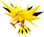 #145 Zapdos - Pokédex 3D Pro