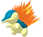#155 Cyndaquil - Pokédex 3D Pro