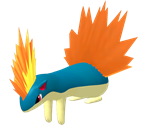 #156 Quilava - Pokédex 3D Pro