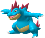 #160 Feraligatr - Pokédex 3D Pro