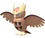 #164 Noctowl - Pokédex 3D Pro