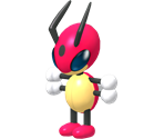 #166 Ledian - Pokédex 3D Pro