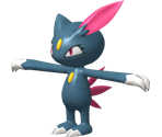 #215 Sneasel - Pokédex 3D Pro