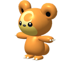 #216 Teddiursa - Pokédex 3D Pro