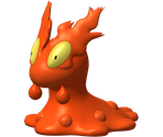 #218 Slugma - Pokédex 3D Pro
