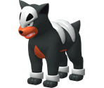 #228 Houndour - Pokédex 3D Pro