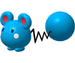 #298 Azurill - Pokédex 3D Pro