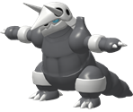 #306 Aggron - Pokédex 3D Pro