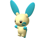 #312 Minun - Pokédex 3D Pro