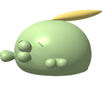 #316 Gulpin - Pokédex 3D Pro