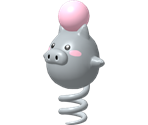 #325 Spoink - Pokédex 3D Pro
