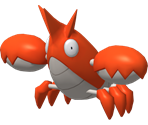 #341 Corphish - Pokédex 3D Pro