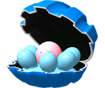#366 Clamperl - Pokédex 3D Pro