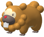 #399 Bidoof - Pokédex 3D Pro