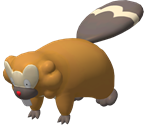 #400 Bibarel - Pokédex 3D Pro