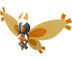 #414 Mothim - Pokédex 3D Pro