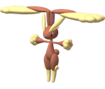 #428 Lopunny - Pokédex 3D Pro