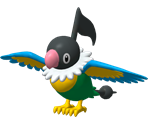 #441 Chatot - Pokédex 3D Pro