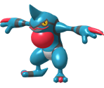 #454 Toxicroak - Pokédex 3D Pro