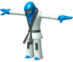 #539 Sawk - Pokédex 3D Pro