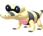 #551 Sandile - Pokédex 3D Pro