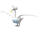 #581 Swanna - Pokédex 3D Pro