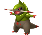 #611 Fraxure - Pokédex 3D Pro