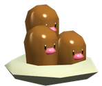 #051 Dugtrio - Pokémon Rumble World