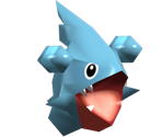 #443 Gible - Pokémon Rumble World