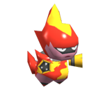 #467 Magmortar - Pokémon Rumble World