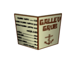 Galley Grub Menu - SpongeBob SquarePants: Lights, Camera, Pants!