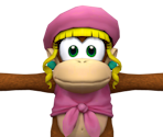 Dixie Kong - Mario Super Sluggers