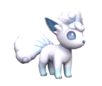 #037 Vulpix (Alolan, Low-poly) - Pokémon Sword / Shield