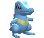 #158 Totodile - Pokémon Battle Revolution
