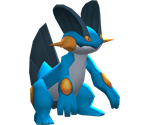 #260 Swampert - Pokémon Battle Revolution