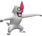#288 Vigoroth - Pokémon Battle Revolution
