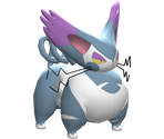 #432 Purugly - Pokémon Battle Revolution