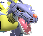 MetalGarurumon - Digimon Rumble Arena 2