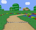 SNES Donut Plains 1 - Mario Kart DS