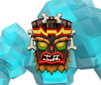 Uka Uka Ice Creature - Crash Twinsanity