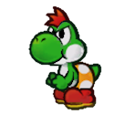 Yoshi Kid - Paper Mario: The Thousand-Year Door