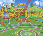 Yoshi Park (Day) - Mario Super Sluggers