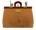 Doc Carver's Bag Assets - Showdown Bandit