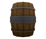 General Store Barrel - Showdown Bandit