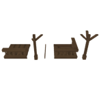 Scaffolding Parts - Showdown Bandit