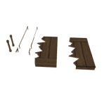 Unused Scaffolding Parts - Showdown Bandit