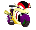 Flame Runner / Bowser Bike - Mario Kart Wii