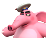 Pink Elephant - Crash Bandicoot: On the Run!